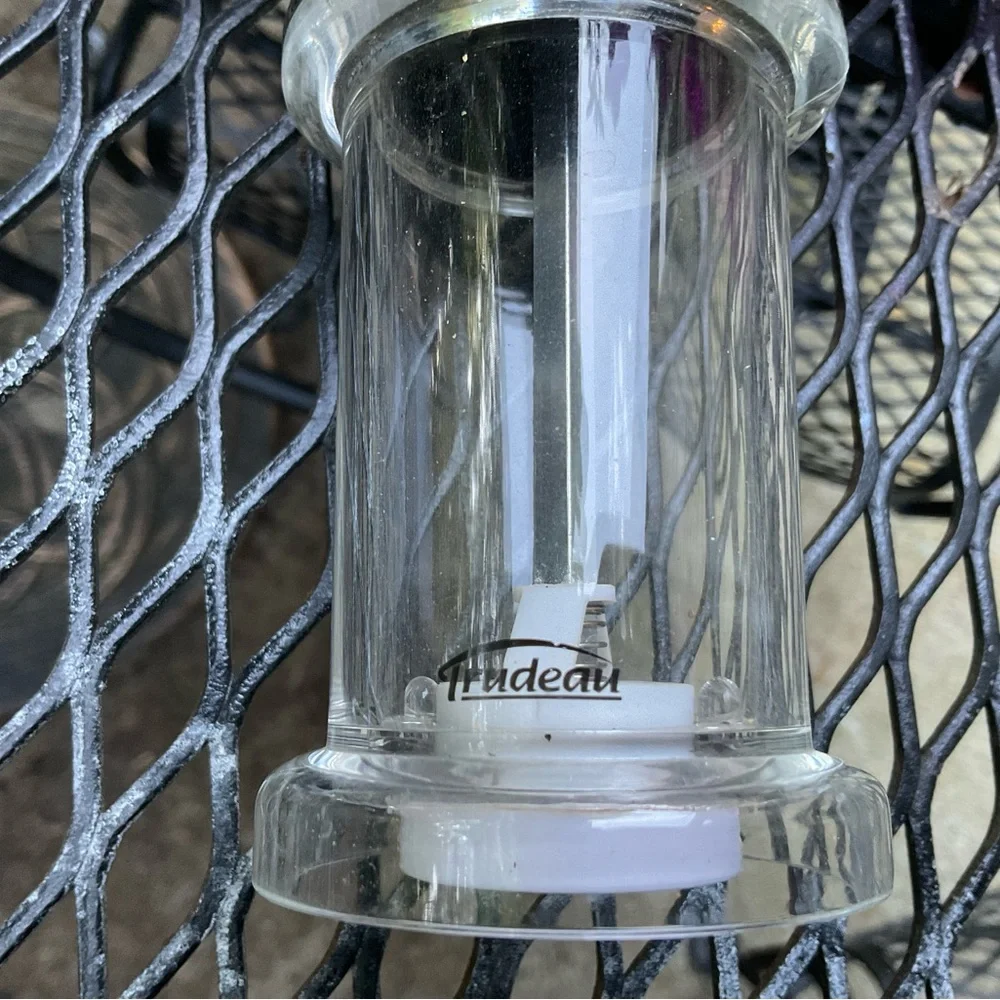 Trudeau Professional Stainless Steel Clear View Mill Salt/Pepper Grinder!